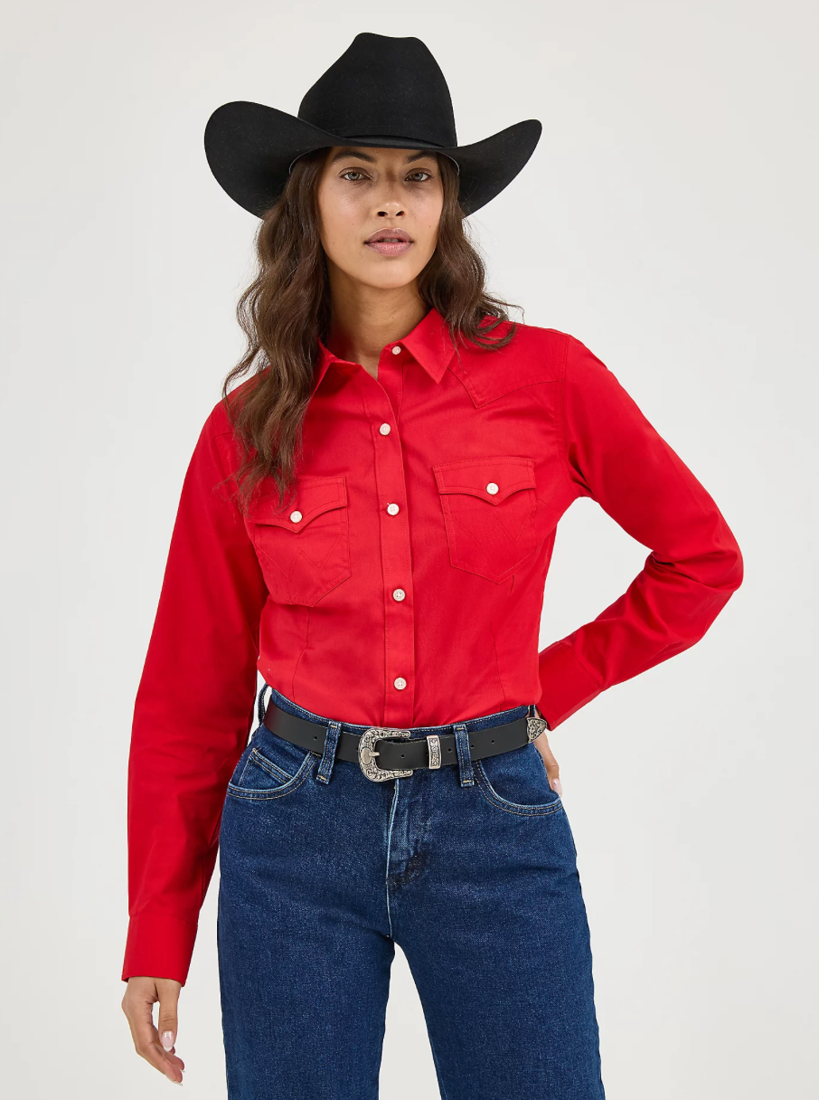 Chemise unie Wrangler