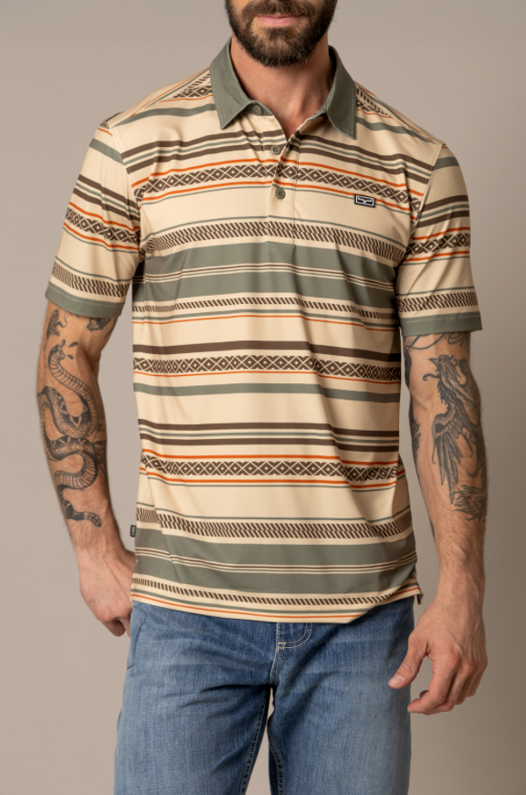 Polo Mackin Stripe Kimes Ranch