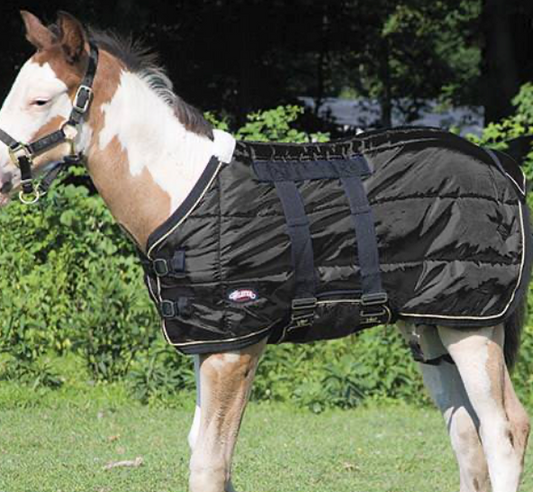 Couverture De Chèvre Impermeable 27.6 X 29.1 Pouces - Manteau Chaud Réglable Pour Hiver