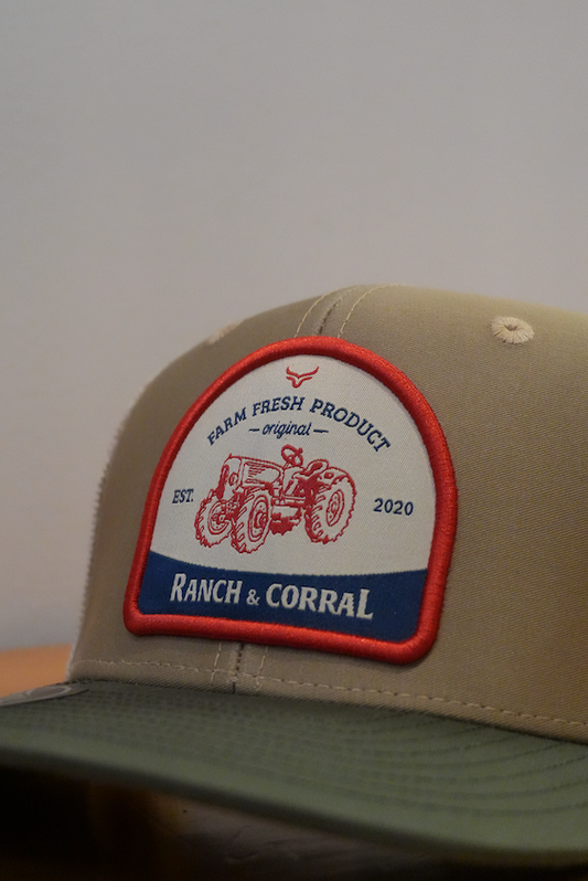 Casquette Ranch & Corral Tracteur rouge