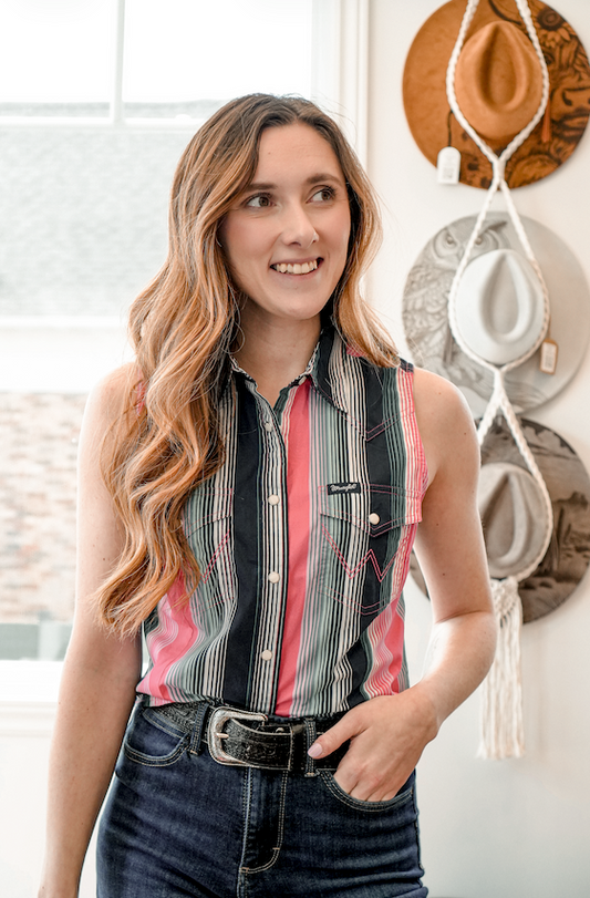 Chemise sans manche Wrangler Retro® Punchy