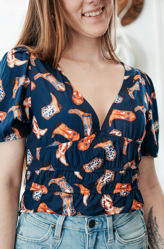 Ensemble Wrangler Retro® Americana Dress (blouse)