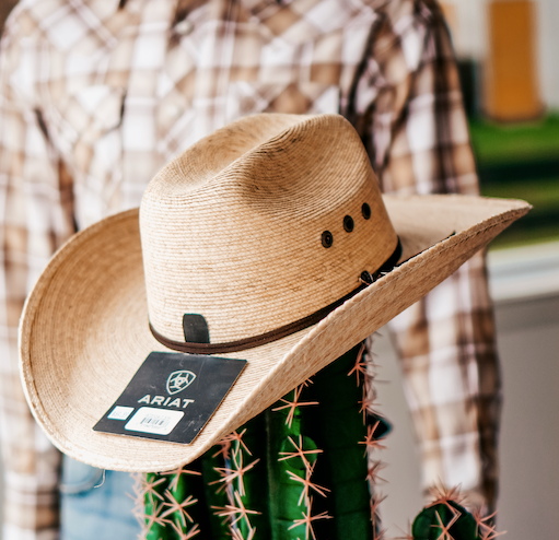 Chapeau Ariat en palmier