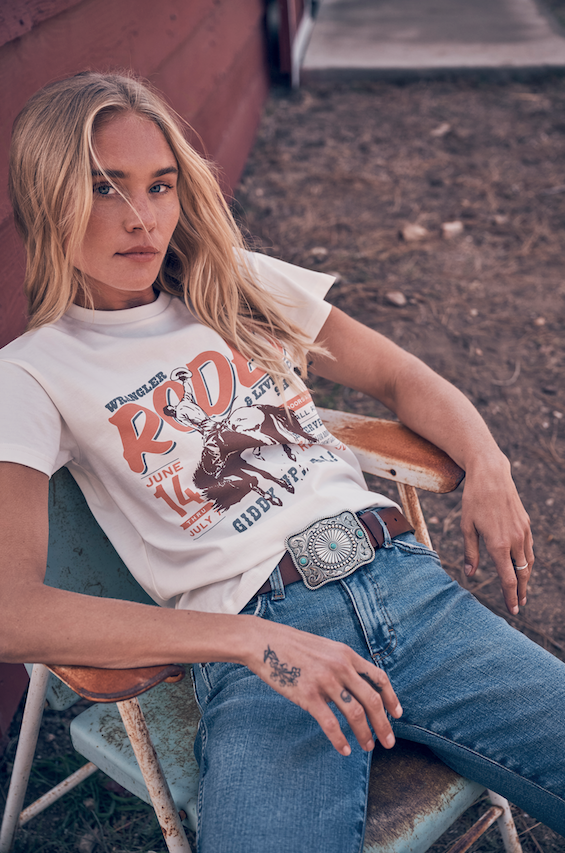 T-Shirt Wrangler RODEO