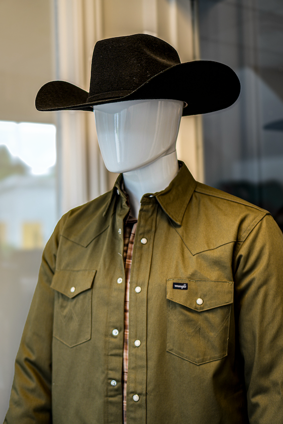 Chemise en flannel Wrangler Verte