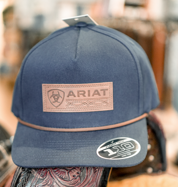 Casquette Ariat Navy avec corde