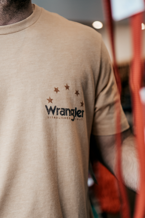 T-shirt Wrangler Curry Heather