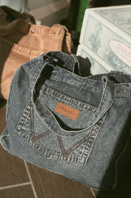 Sac à main Wrangler en denim