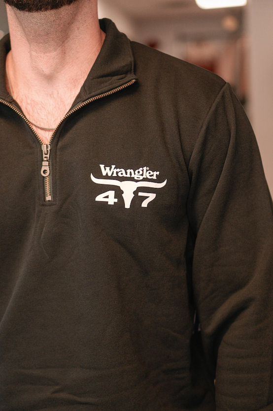 Quarter zip Wrangler Black Beauty
