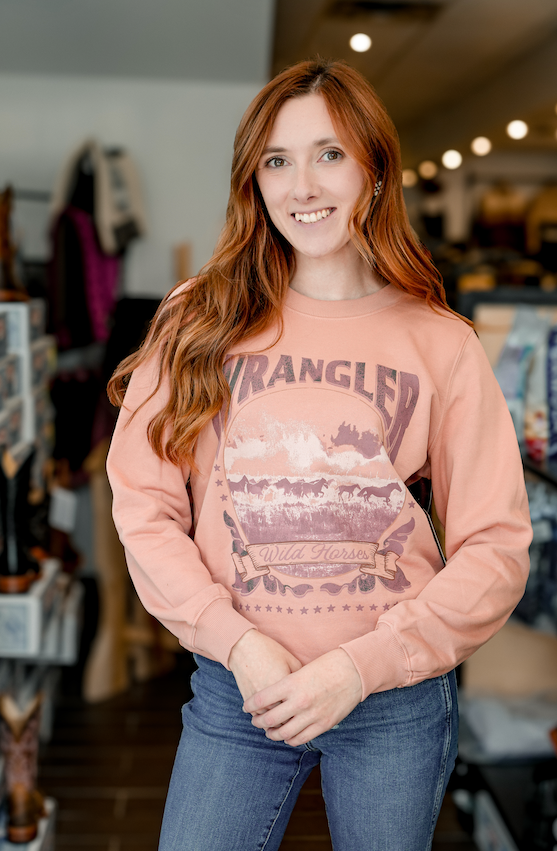 Crewneck Wrangler Cameo Brown