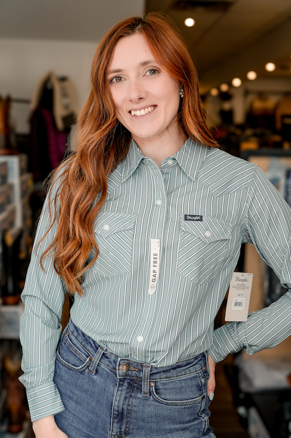 Wrangler® Performance Aria Shirt Verte