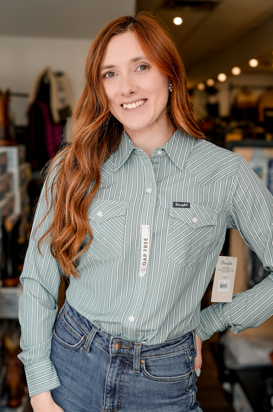 Wrangler® Performance Aria Shirt Verte