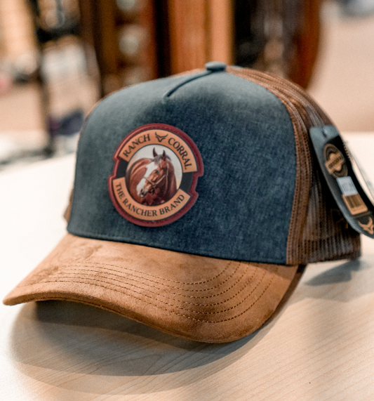 Casquette Ranch & Corral Horse Denim