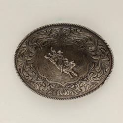 Boucle de ceinture ovale bull rider