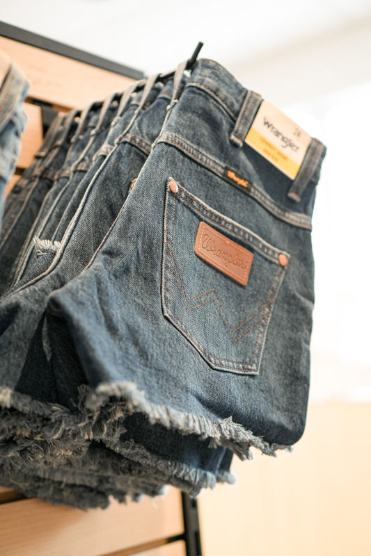 Short Wrangler taille haute Juniper