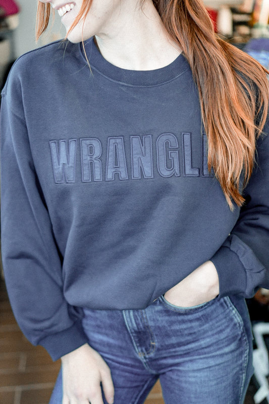 Crewneck Wrangler Canyon Dark Sapphire