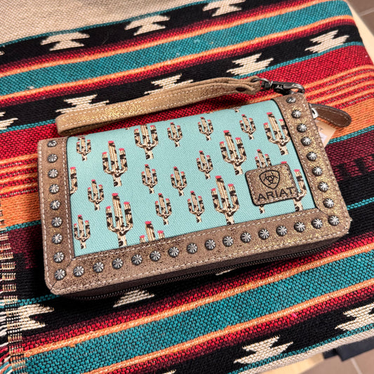 Portefeuille Ariat Femme cactus