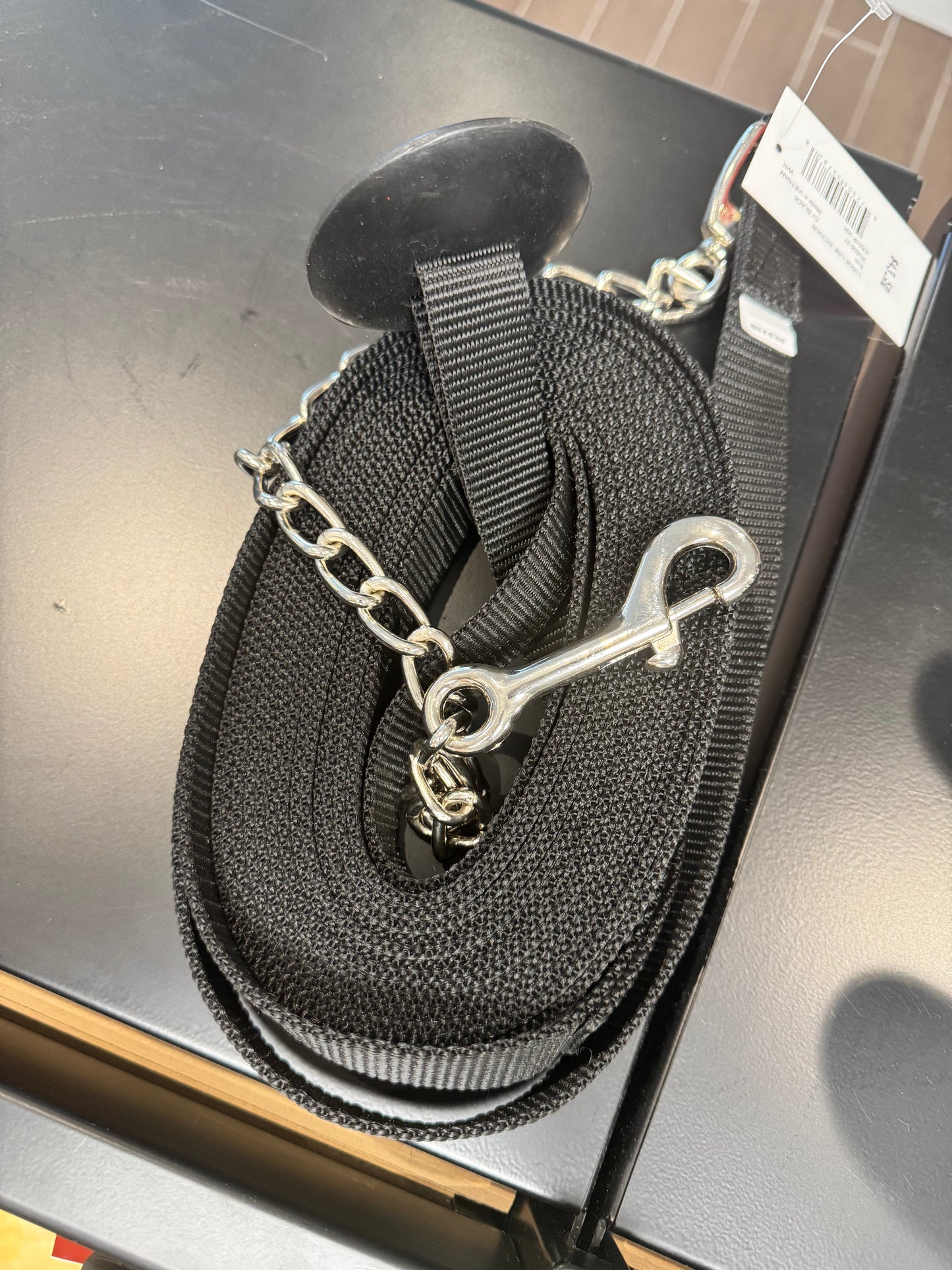 Longe en nylon avec chaîne WR