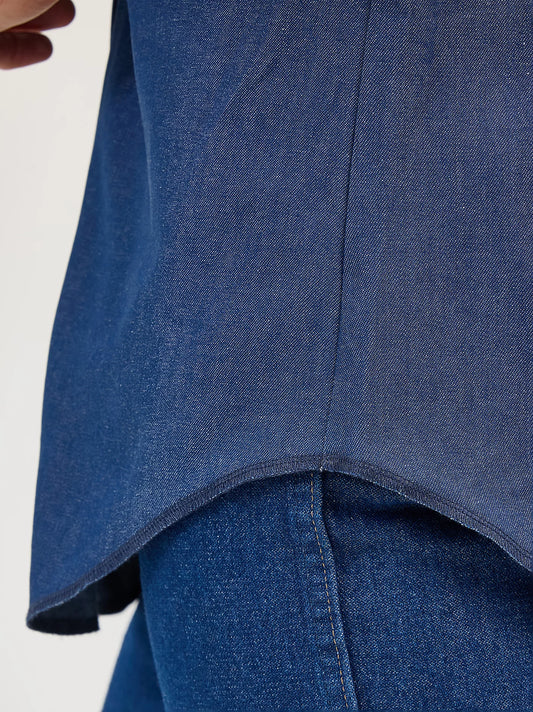 Chemise manches courtes Wrangler Rigid Indigo