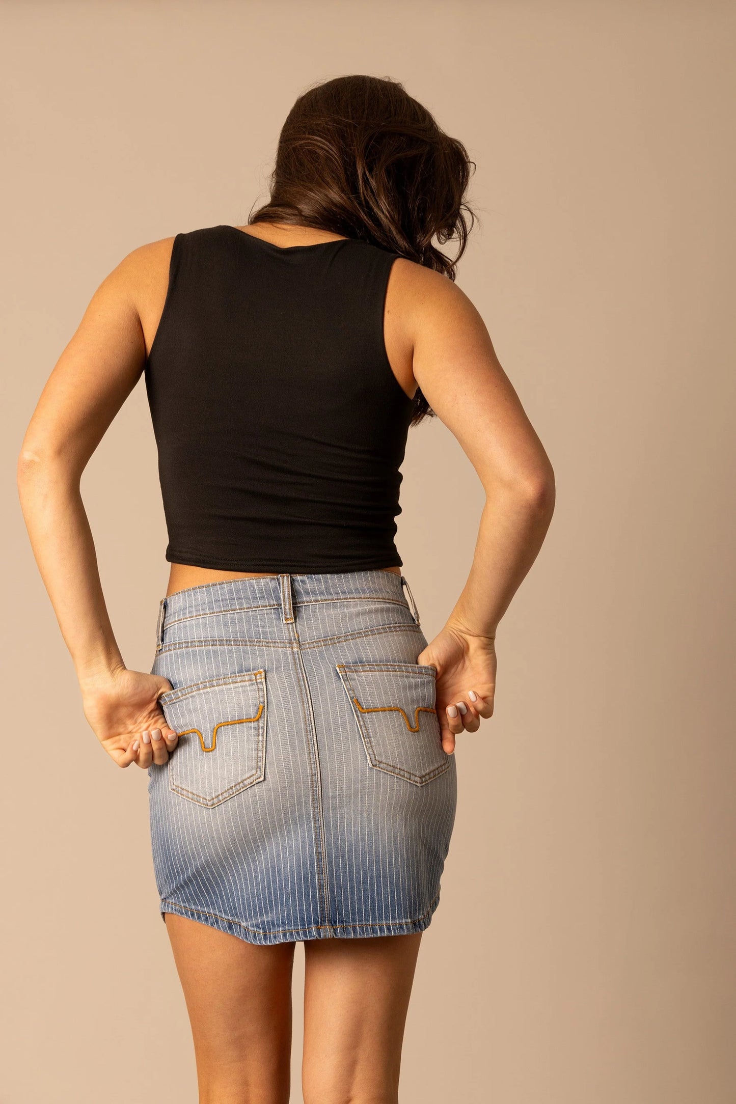 Jupe en jeans Tory Kime Ranch