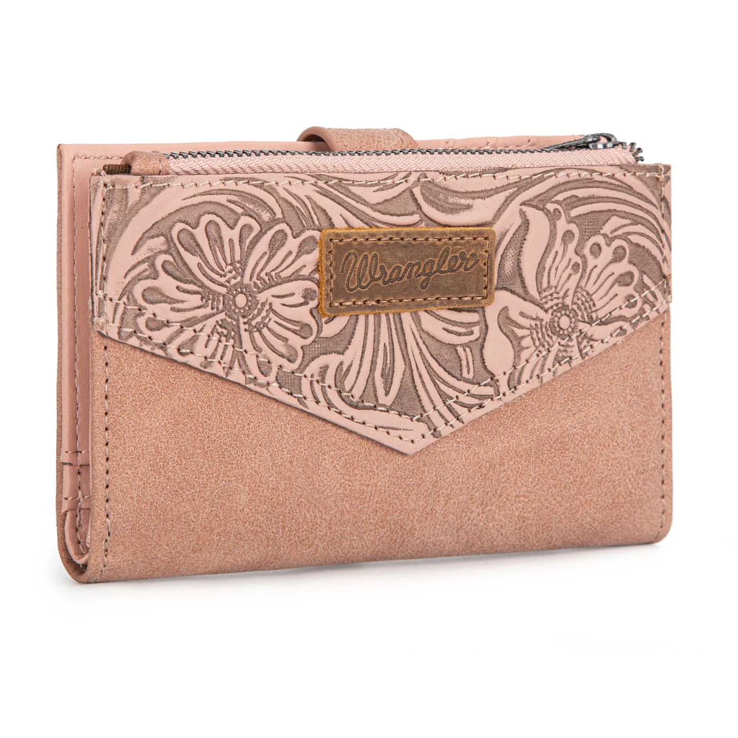 Portefeuille en cuir floral Wrangler