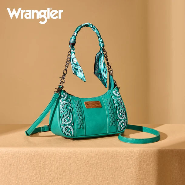 Sacoche Wrangler avec bandana tressé Paisley