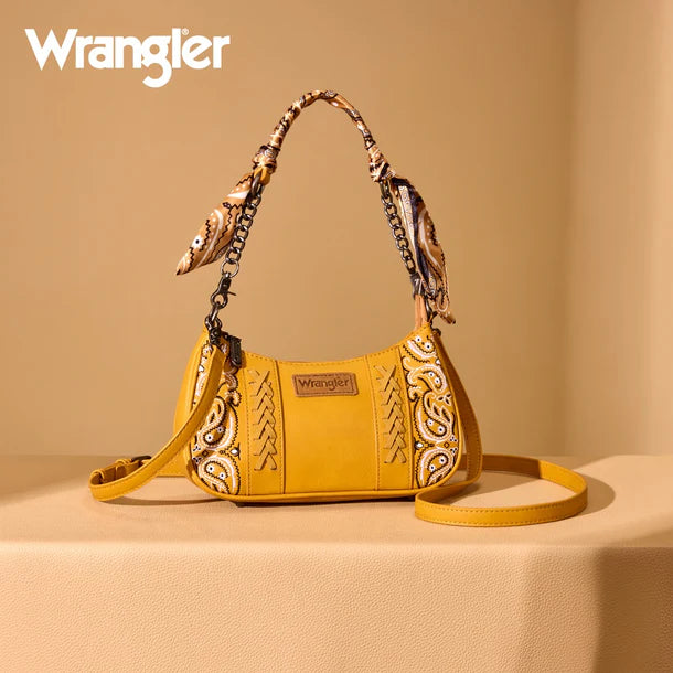 Sacoche Wrangler avec bandana tressé Paisley