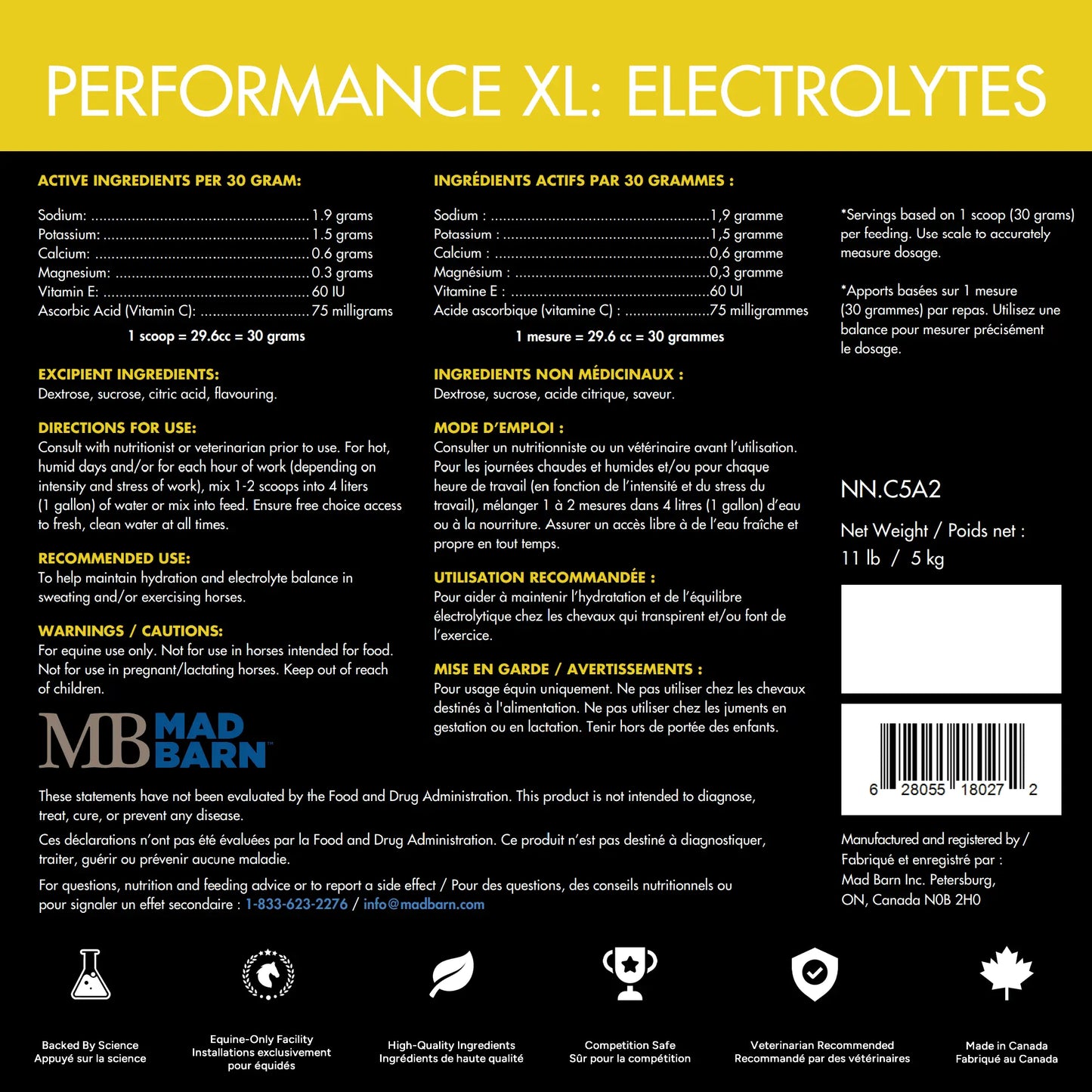 Performance XL: Electrolytes MadBarn