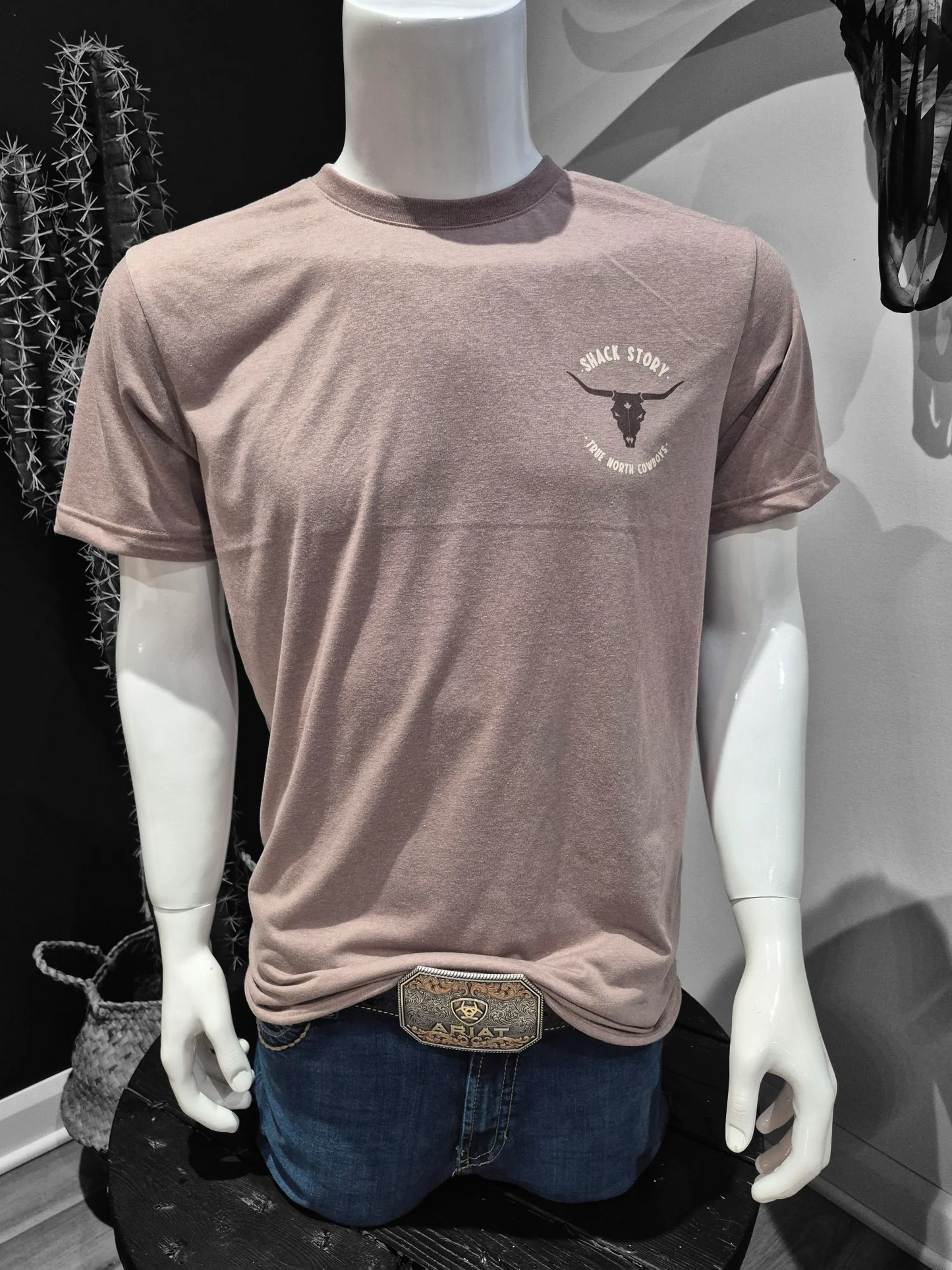 T-Shirt Tracteur Brun Shack Story