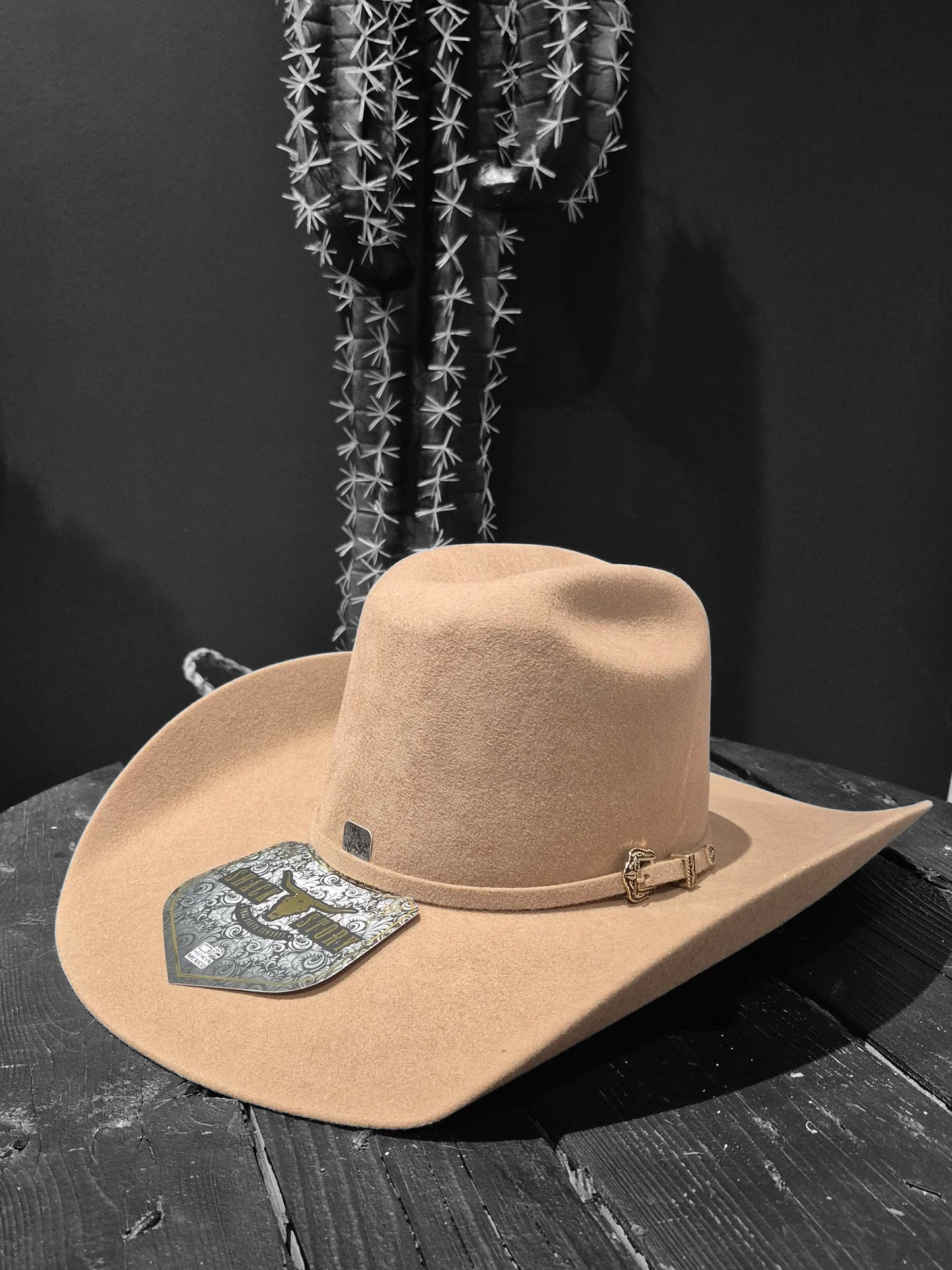 Chapeau en feutre brun Shack Story