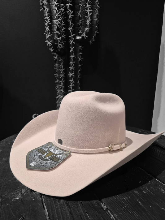 Chapeau en feutre crème Shack Story